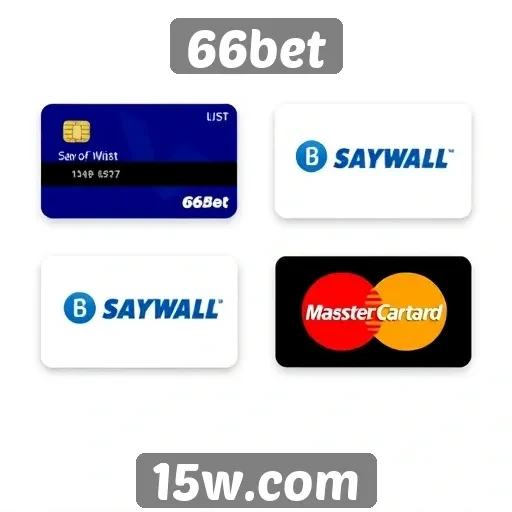 Métodos de pagamento e retiradas no 66bet