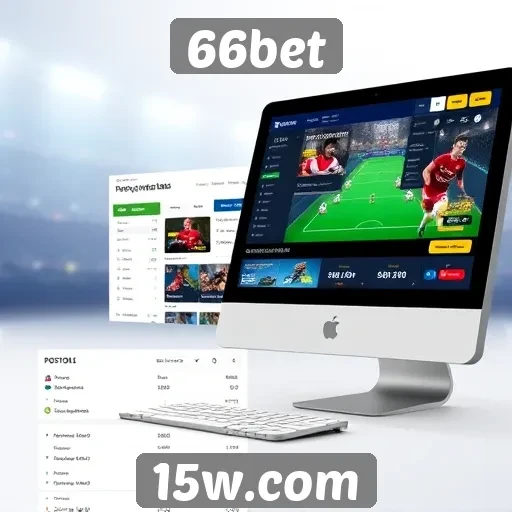 Análise da interface do usuário do site 66bet